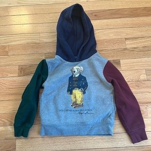 Boys polo sweatshirt